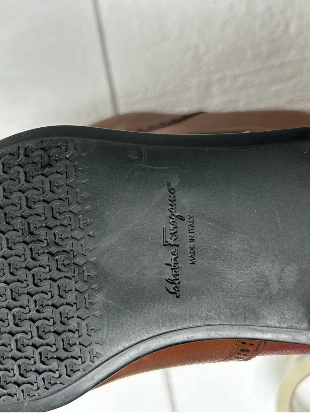 Salvatore Ferragamo elegant brown